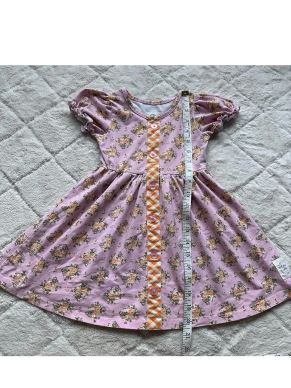 Olive Mae | Boutique Short Sleeve Floral Dress | Size 3T
